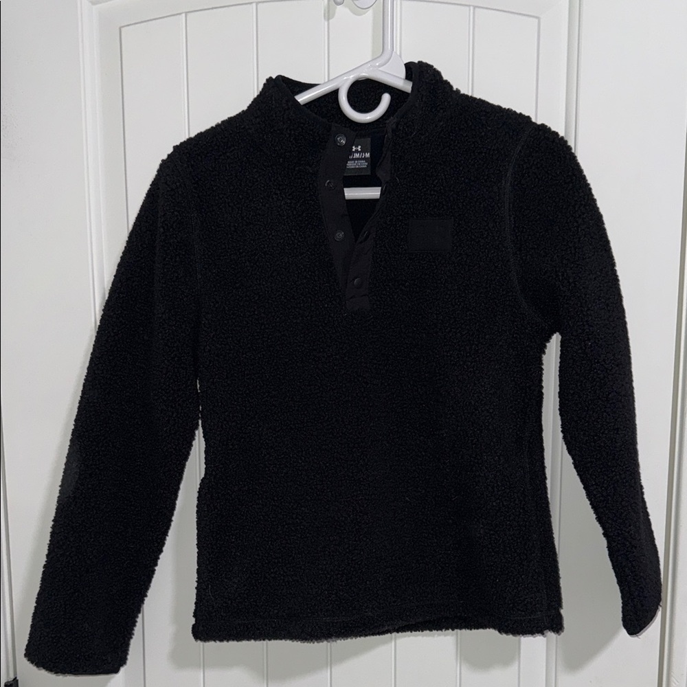Under Armour Black Sherpa Fleece Sweater